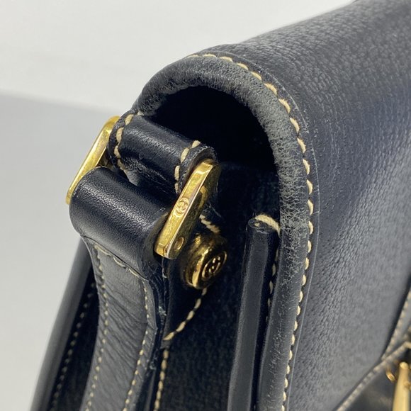 Gucci Shoulder Bag 007 261 0715 Leather Black Women's - Picture 11 of 14